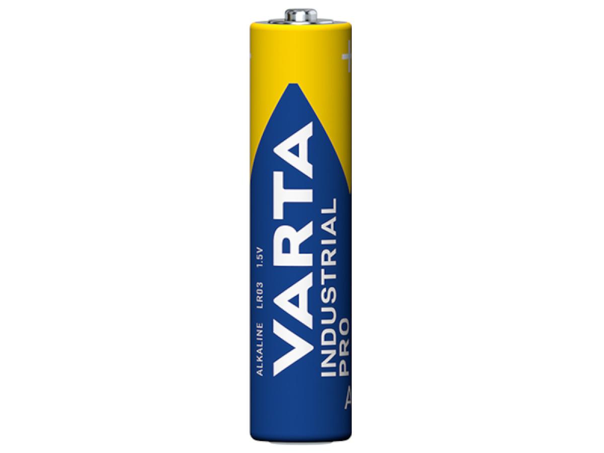 Varta Industrial Pro Batterie AAA LR03 Micro Industriebatterie Haushalt MN2400